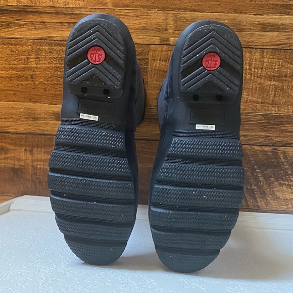 Hunter Women’s Original Back Adjustable Tall Rain Boots in Black - Size 9 - Picture 5 of 16